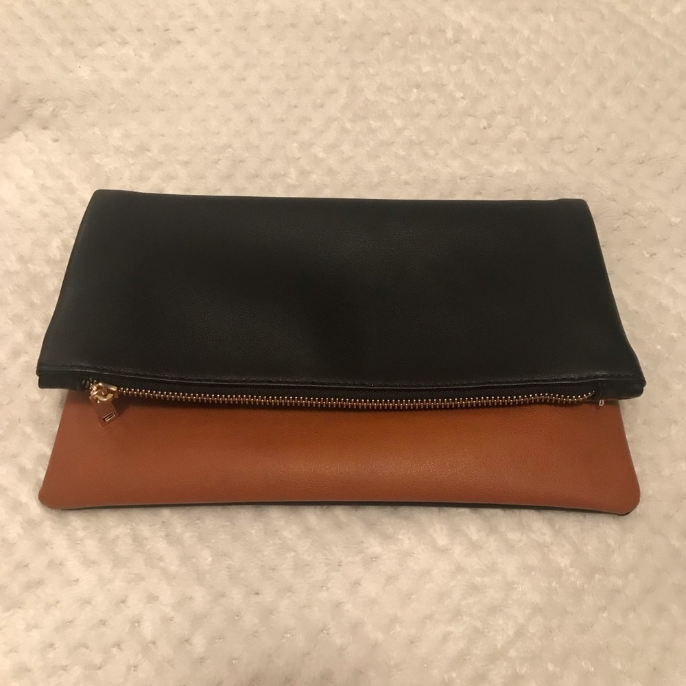 Black & Tan Clutch
